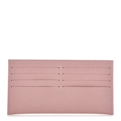 Louis Vuitton Calfskin Felicie Card Holder Insert Rose Ballerine 1 of 6