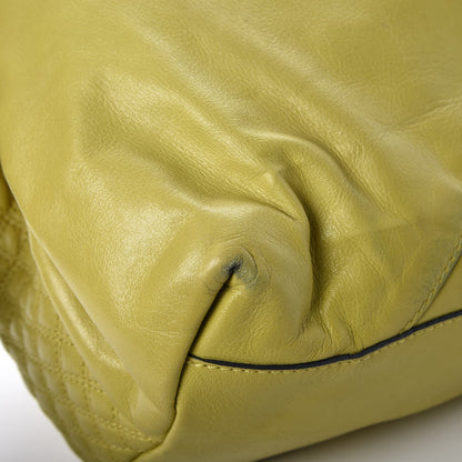 Marc Jacobs Lambskin Quilted Hobo Green 15 of 18