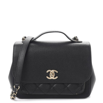 Chanel Caviar Quilted Small Business Affinity Flap Black 1 of 14