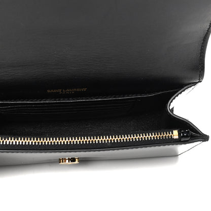 Saint Laurent Patent Monogram Kate Belt Bag Black 4 of 6