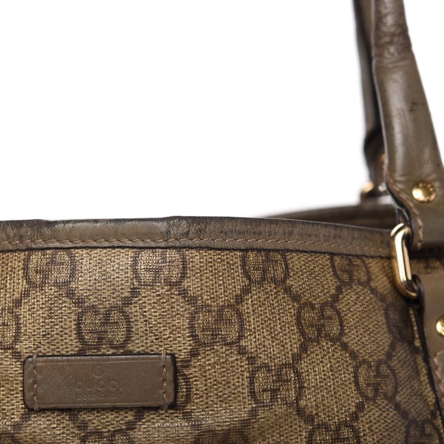 Gucci GG Plus Monogram Large Joy Tote Beige 19 of 22
