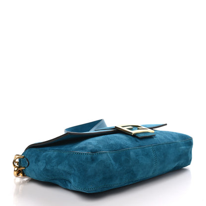 Fendi Chamois Large Baguette Ottanio 4 of 10