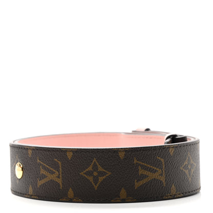 Louis Vuitton Monogram Adjustable Bandouliere Shoulder Strap Rose Ballerine 2 of 5