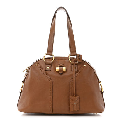 Saint Laurent Calfskin Medium Muse Tan 1 of 15