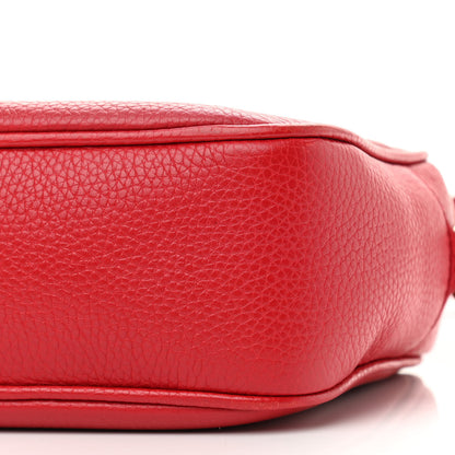 Gucci Pebbled Calfskin Small Soho Disco Bag Tabasco Red 10 of 11