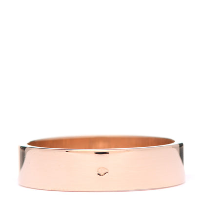 Hermes 18K Rose Gold Diamond PM Kelly Ring 55 7.25 3 of 5