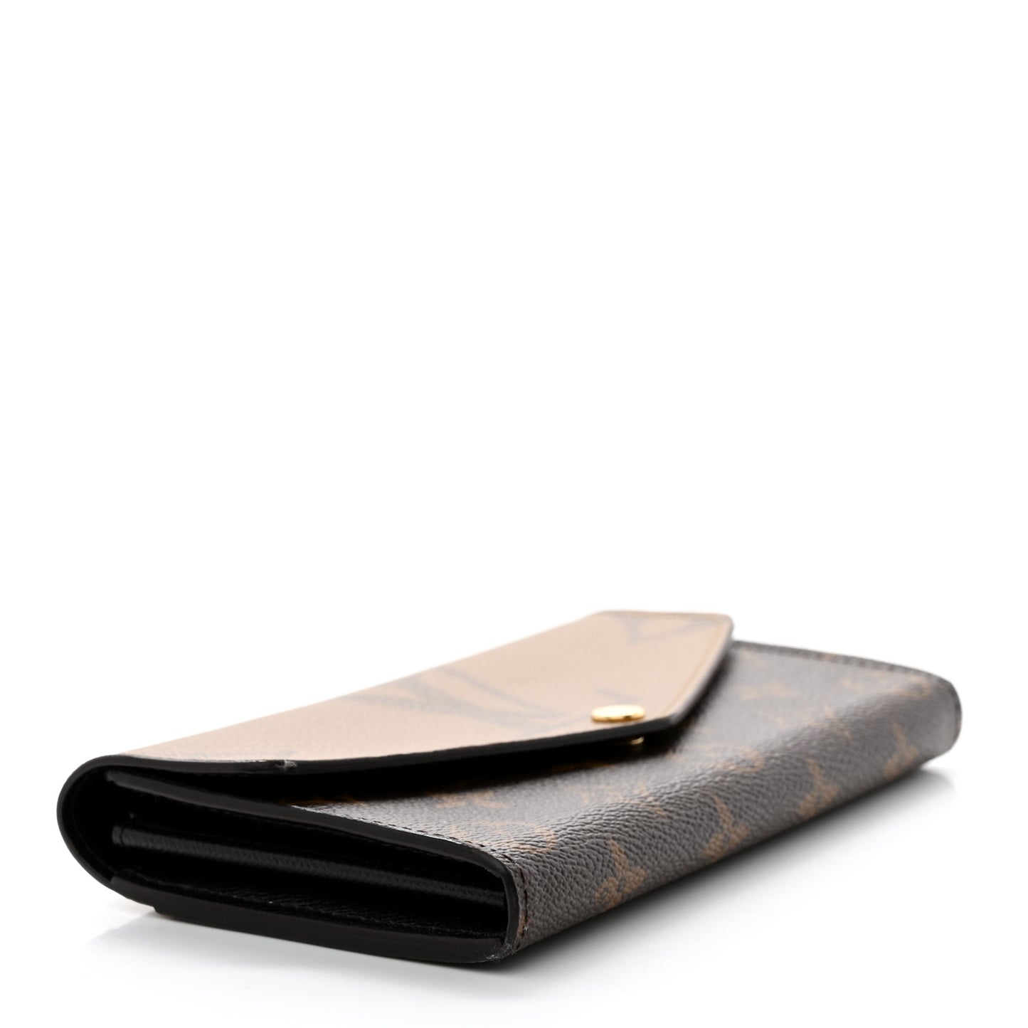 LOUIS VUITTON Reverse Monogram Giant Sarah Wallet