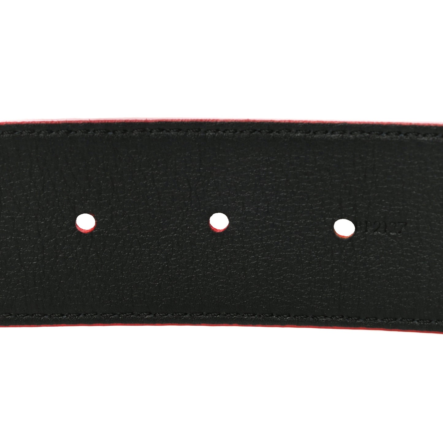 X SUPREME Monogram 40mm LV Initiales Belt 44 110 Red Red