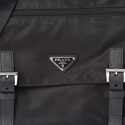 Prada Nylon Vela Sport Messenger Bag Black 10 of 11