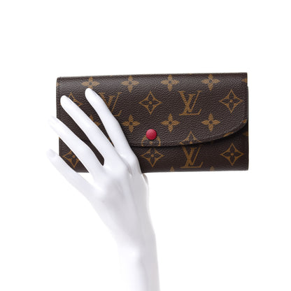 Louis Vuitton Monogram Emilie Wallet Fuchsia 2 of 6
