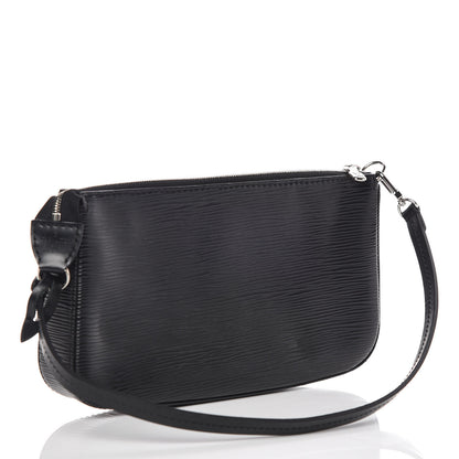 Louis Vuitton Epi Pochette Accessories NM Black 3 of 9