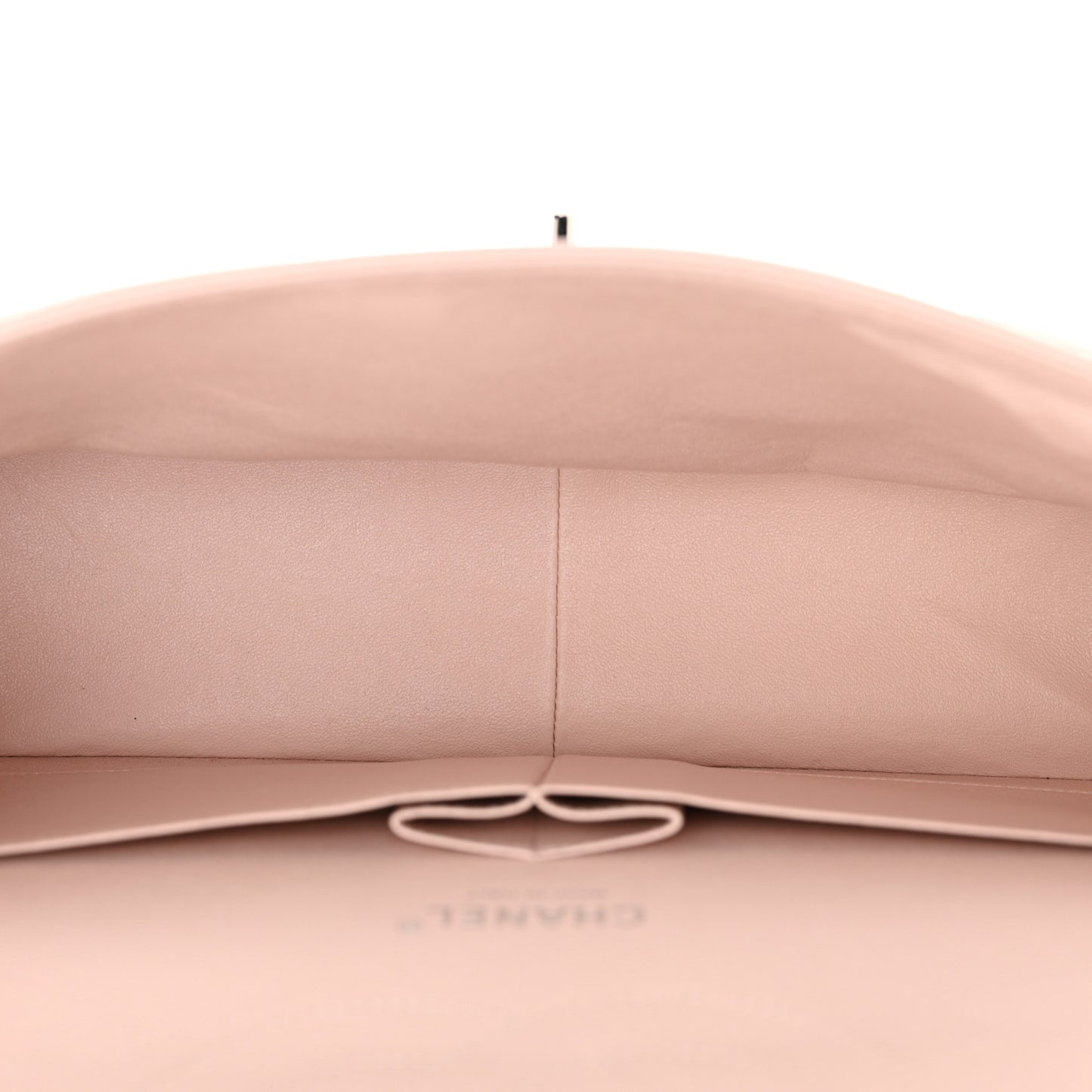 Caviar Quilted Jumbo Double Flap Light Pink