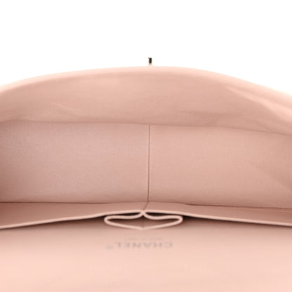 Chanel Caviar Quilted Jumbo Double Flap Light Pink 5 of 12