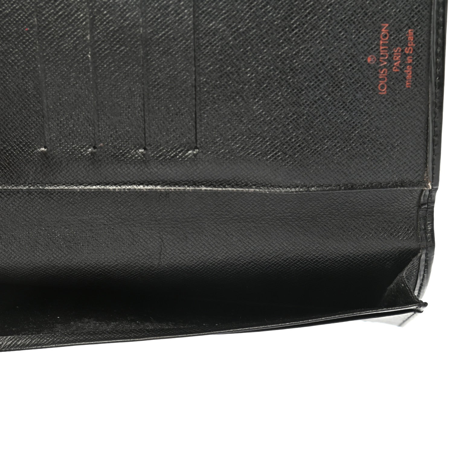 Louis Vuitton Epi Brazza Wallet Black 6 of 8