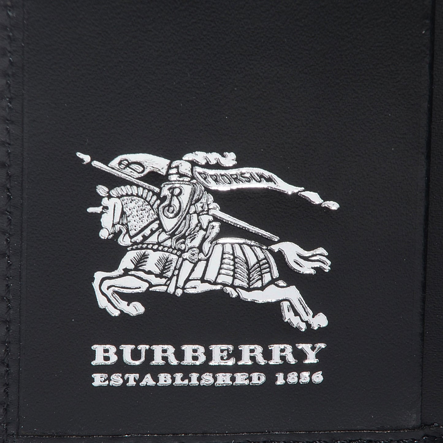 Nova Check Compact Wallet Black