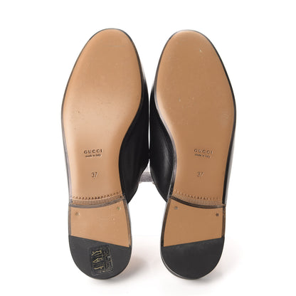 Gucci Calfskin Womens Princetown Slippers 37 Black 6 of 9