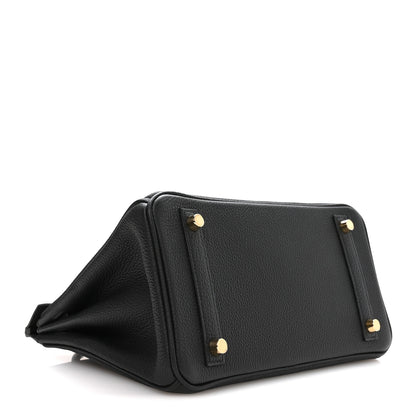 Hermes Togo Birkin 25 Black 4 of 11