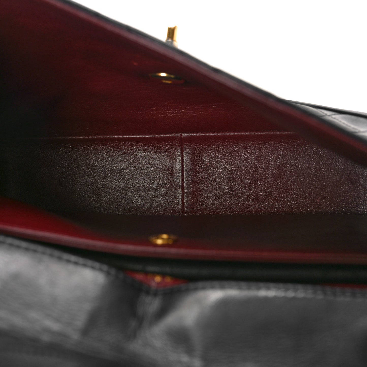 Lambskin Quilted Small Single Flap Black