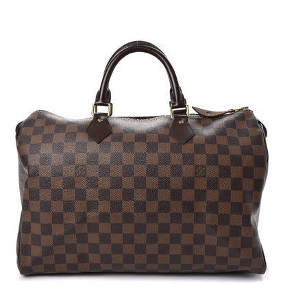 Louis Vuitton Damier Ebene Speedy 35 1 of 7