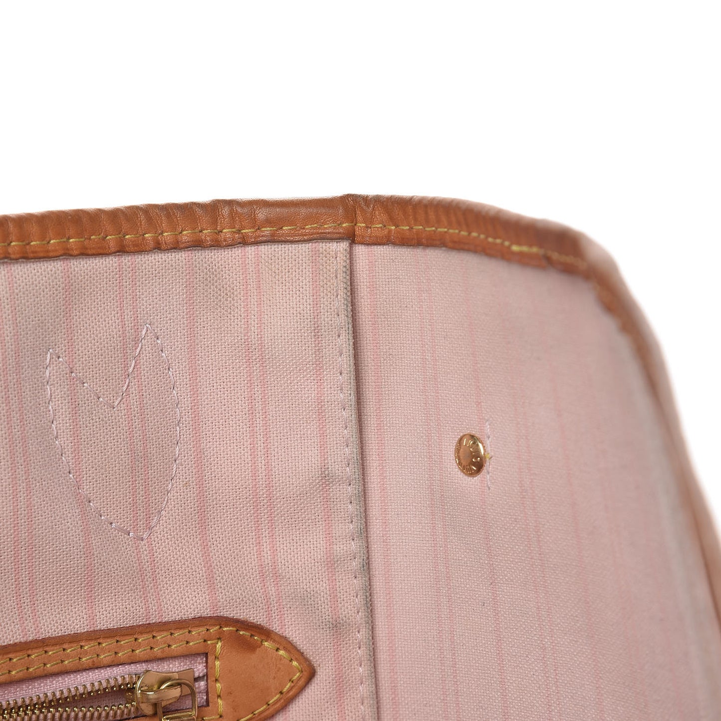 Damier Azur Neo Neverfull MM Rose Ballerine
