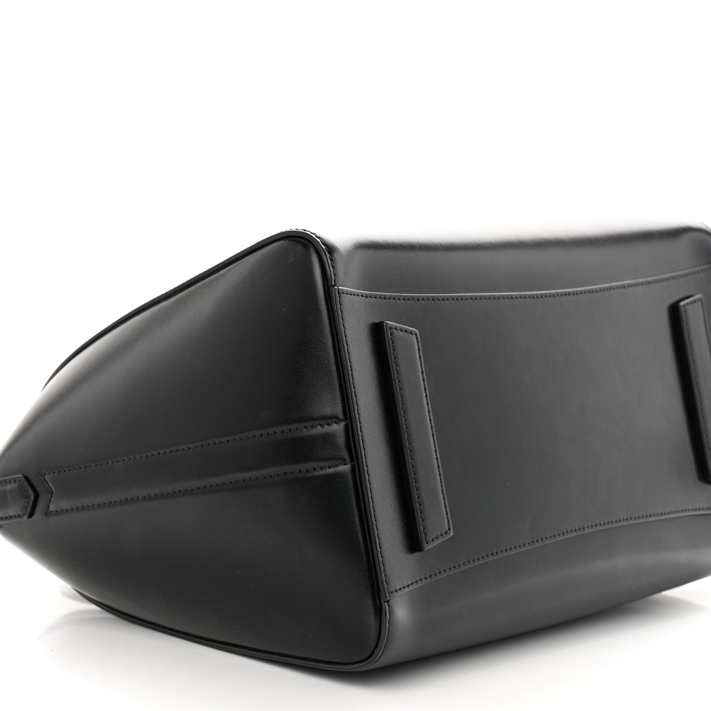Shiny Lord Calfskin Medium Antigona Black