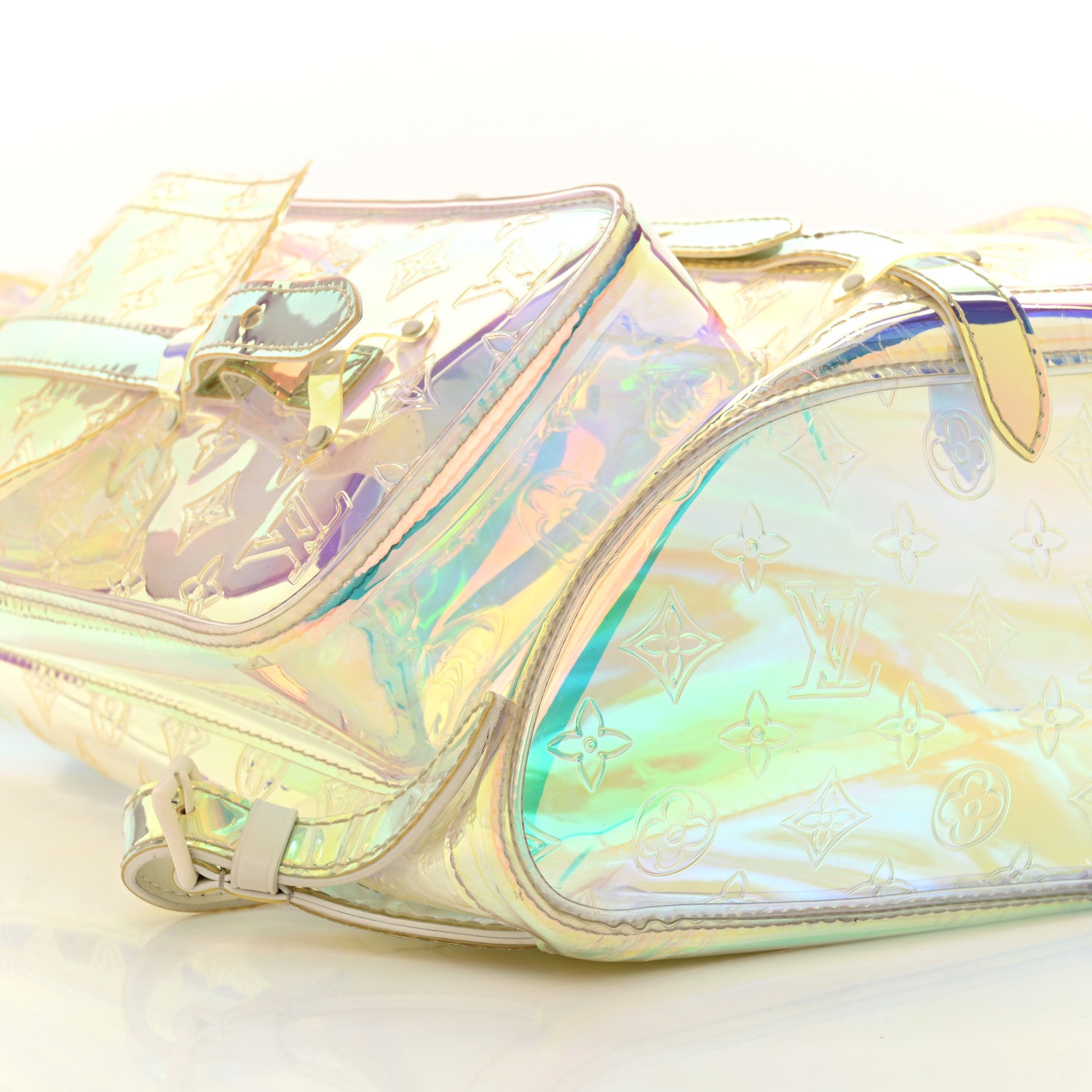 Louis Vuitton PVC Monogram Christopher Backpack GM Iridescent Prism 8 of 10