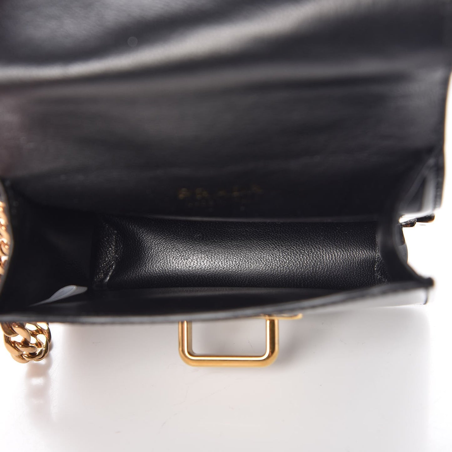 Spazzolato Micro Cahier Bag Black