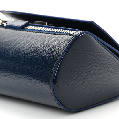 Givenchy Patent Calfskin Mini Pandora Box Crossbody Bag Blue 10 of 11