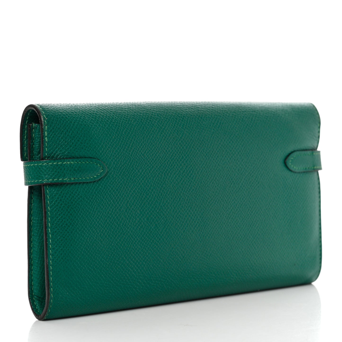 Epsom Kelly Longue Wallet Malachite