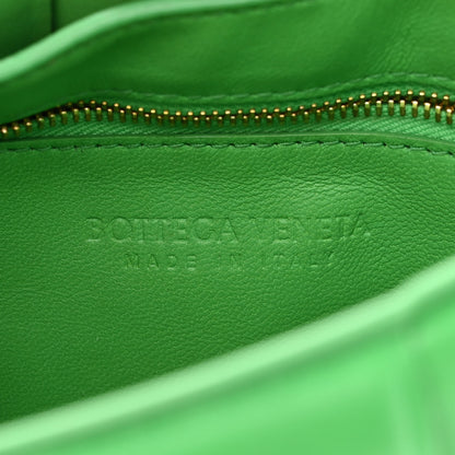 Bottega Veneta Lambskin Maxi Intreccio Padded Chain Cassette Crossbody Bag Parakeet 6 of 12