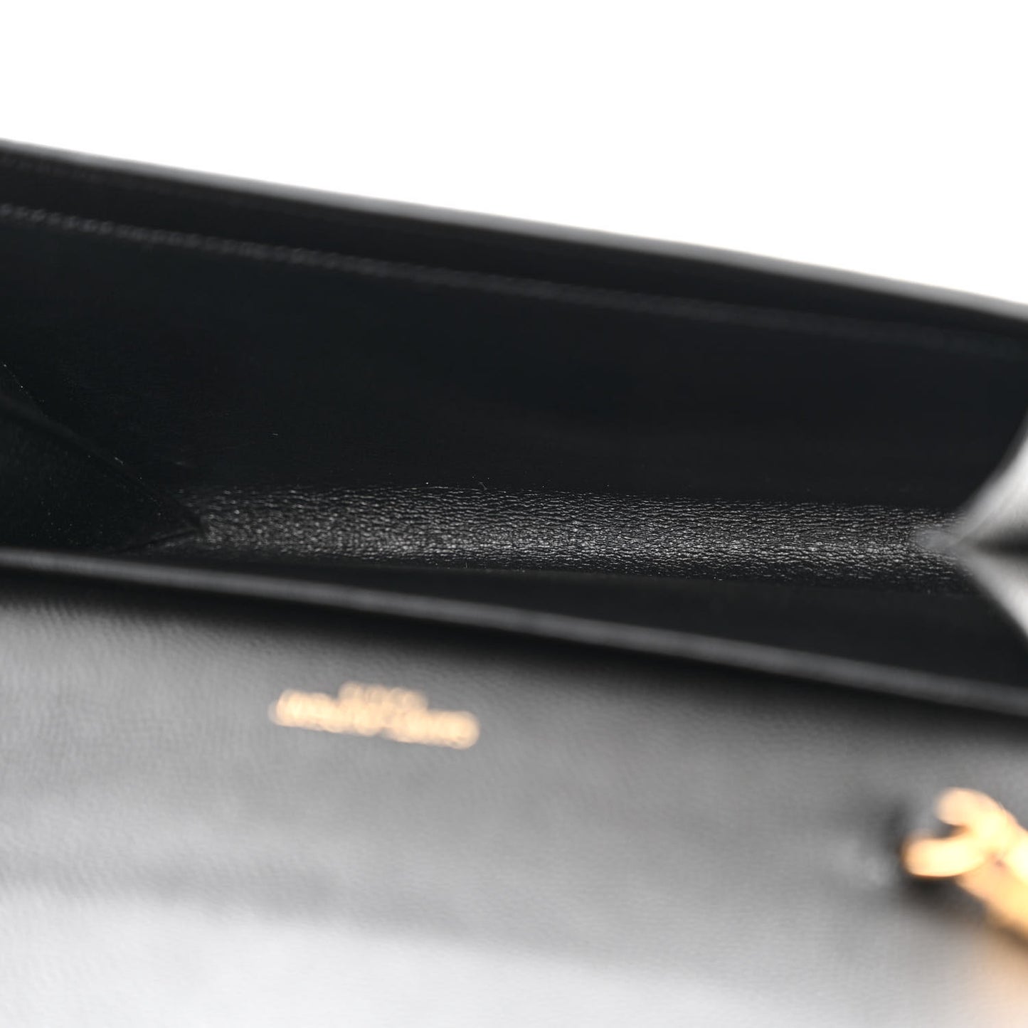 Grain de Poudre Uptown Chain Wallet Black