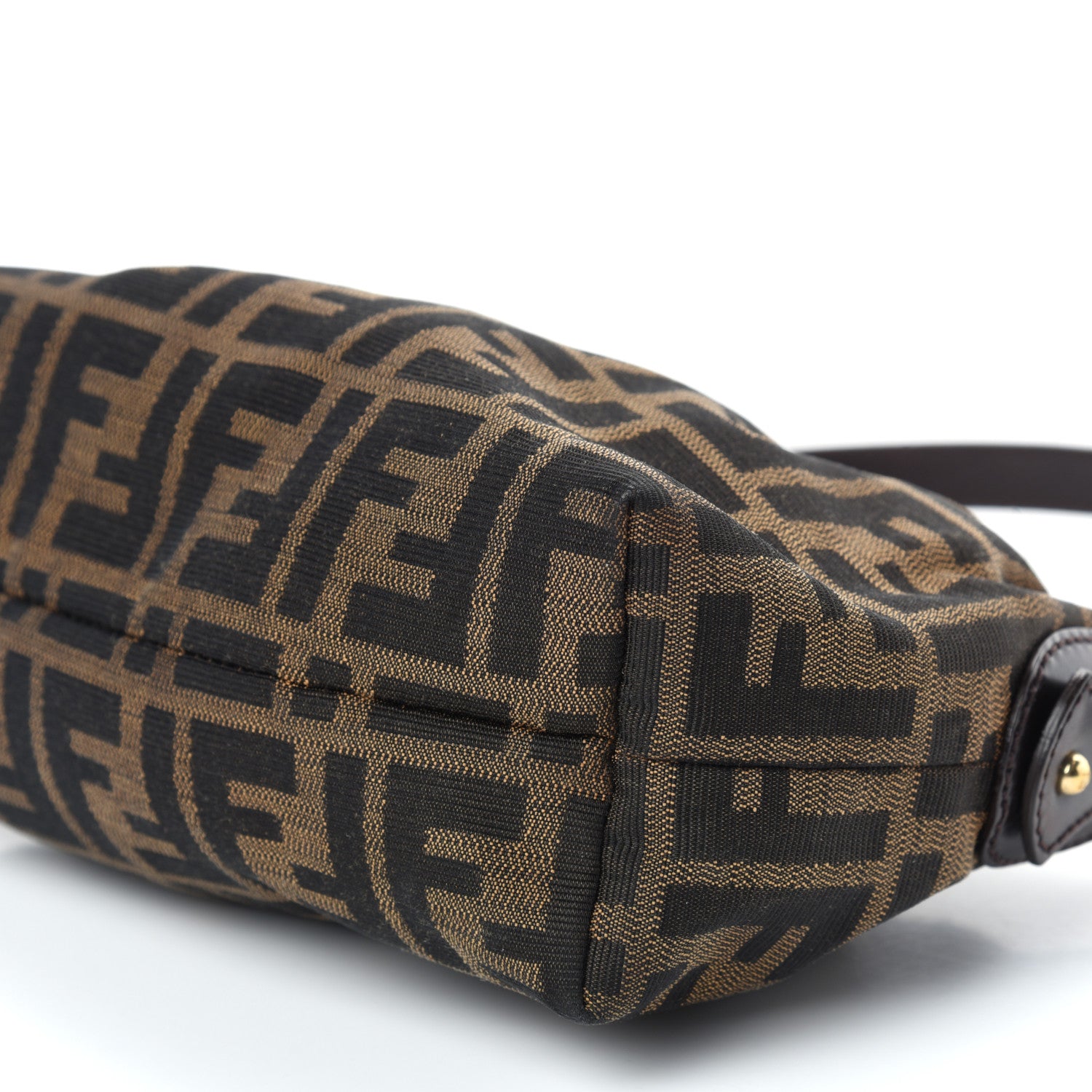 Fendi Zucca Mini Chef Hobo Tobacco 9 of 10