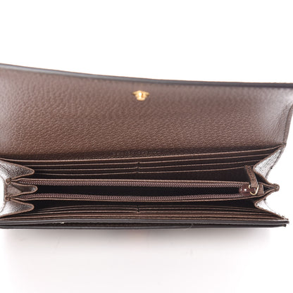 Gucci GG Supreme Monogram Web Ophidia Continental Wallet Brown 5 of 8