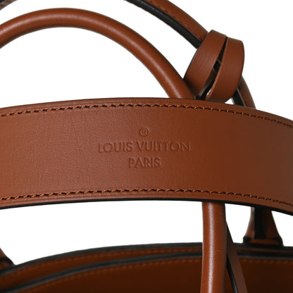 Louis Vuitton Calfskin All Set MM Black Tan 8 of 17