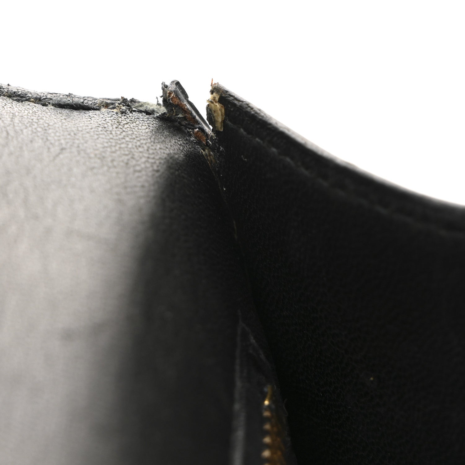 Hermes Shiny Caiman Crocodile Constance 23 Black 12 of 14