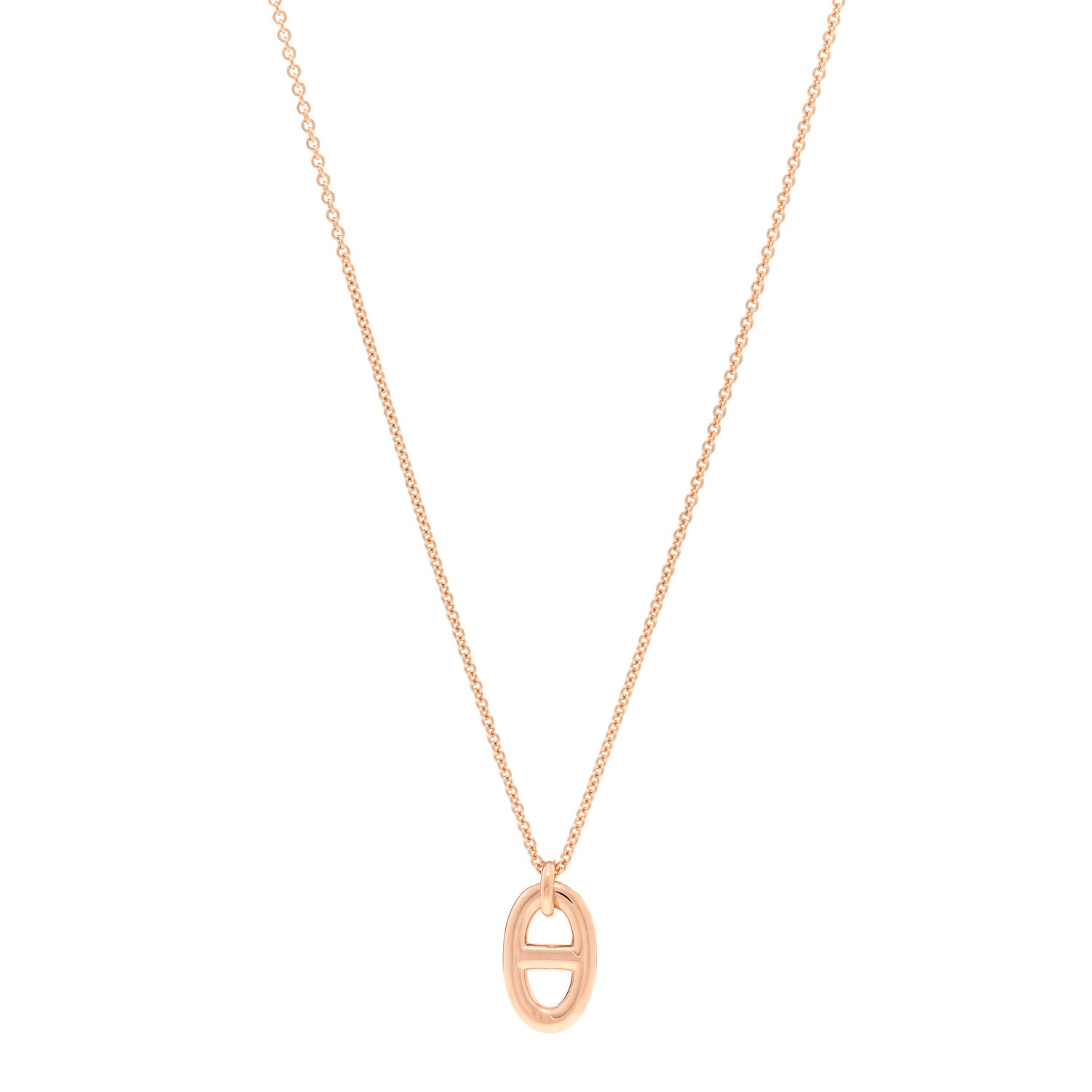 Hermes 18K Rose Gold PM Farandole Pendant Necklace 1 of 5