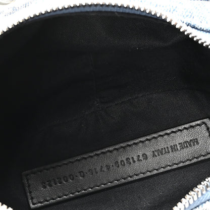 Balenciaga Bleached Denim BB Monogram Le Cagole Shoulder Bag XS Blue 6 of 11