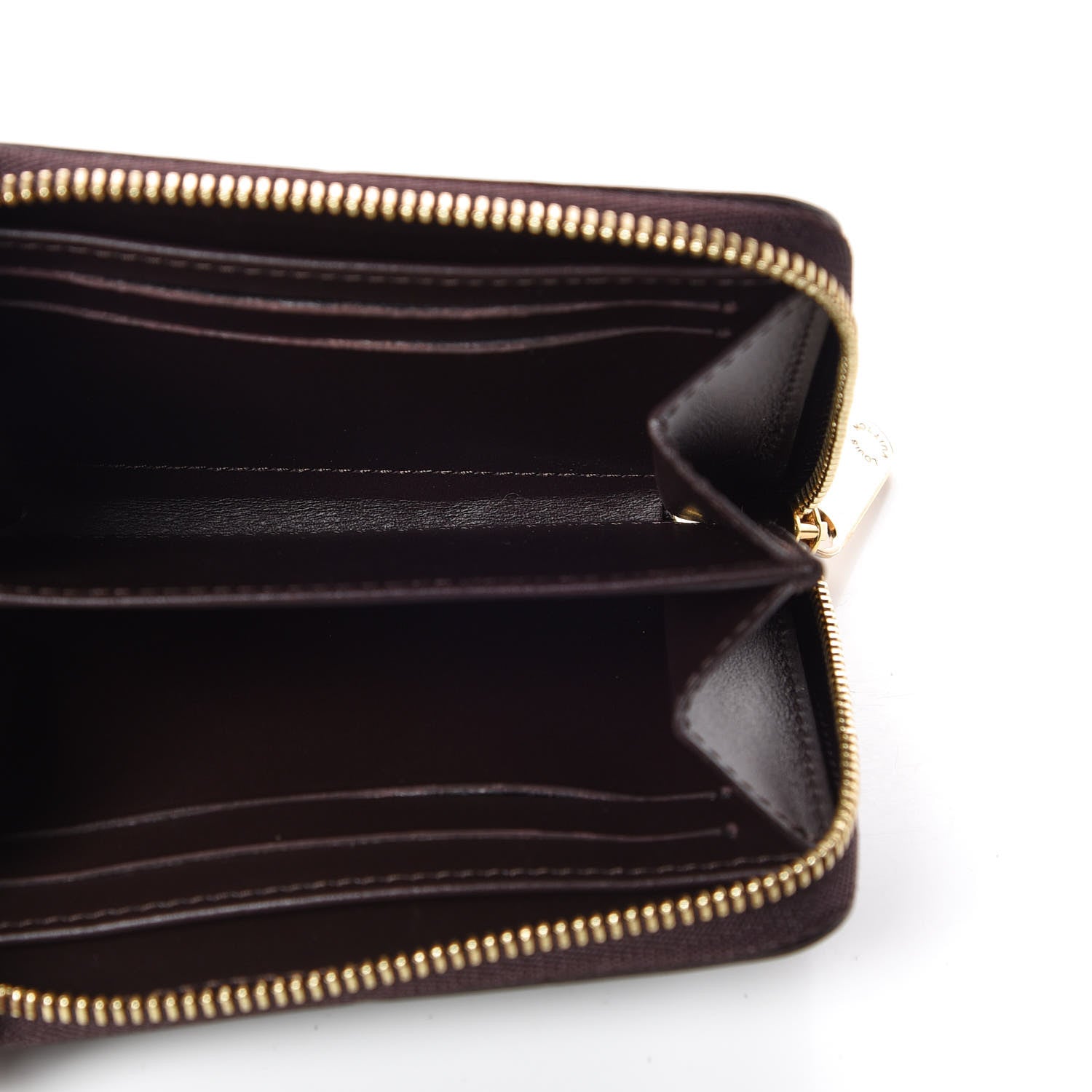 Louis Vuitton Vernis Zippy Coin Purse Wallet Amarante 5 of 7