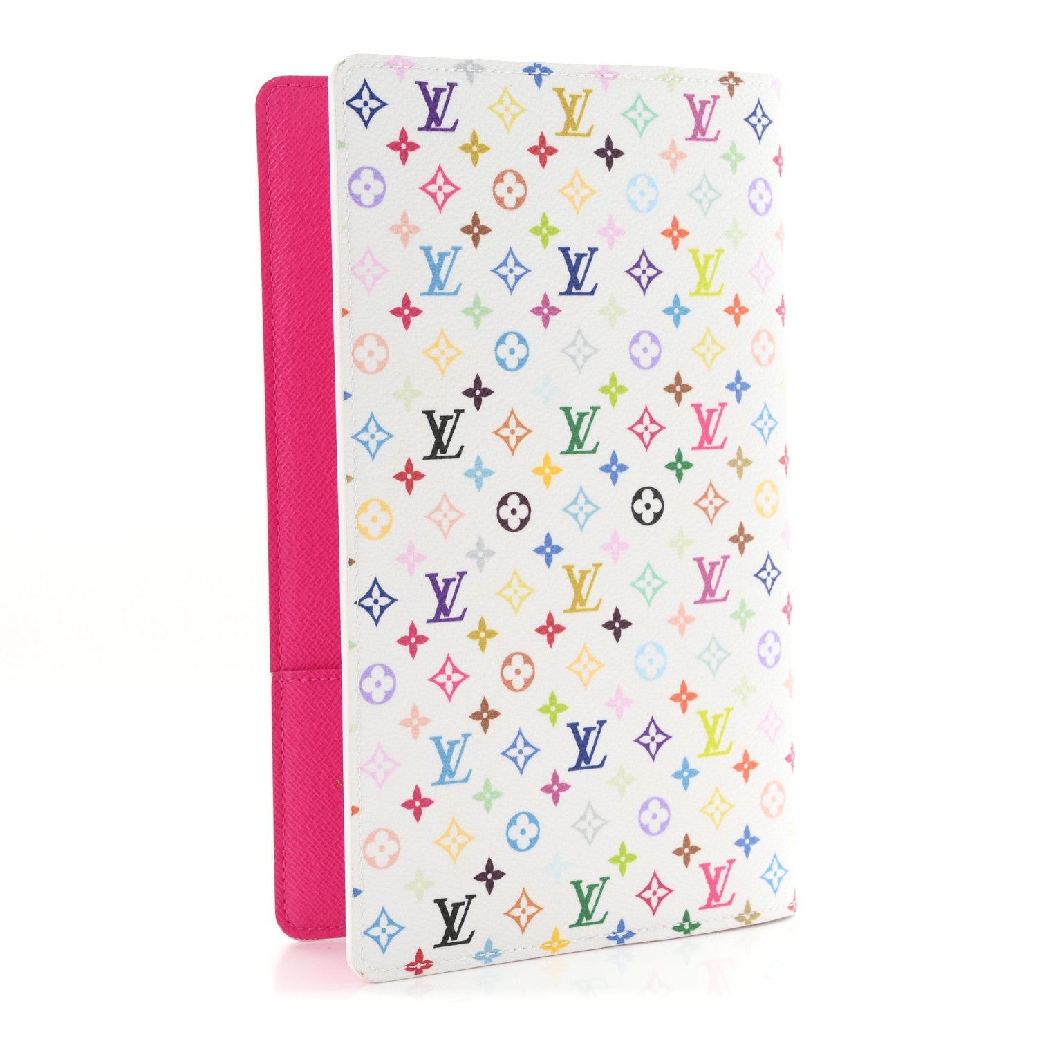 Louis Vuitton LV X TM Monogram Multicolor Emily Notebook Cover MM White 3 of 7