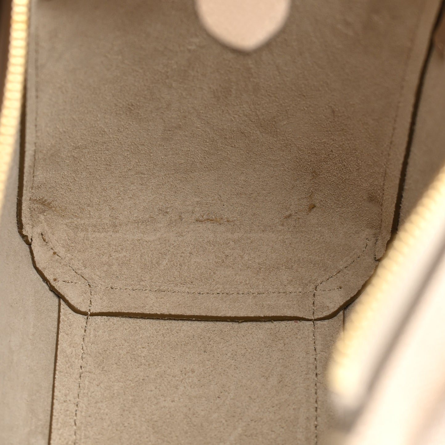 Grained Calfskin Nano Belt Bag Light Taupe