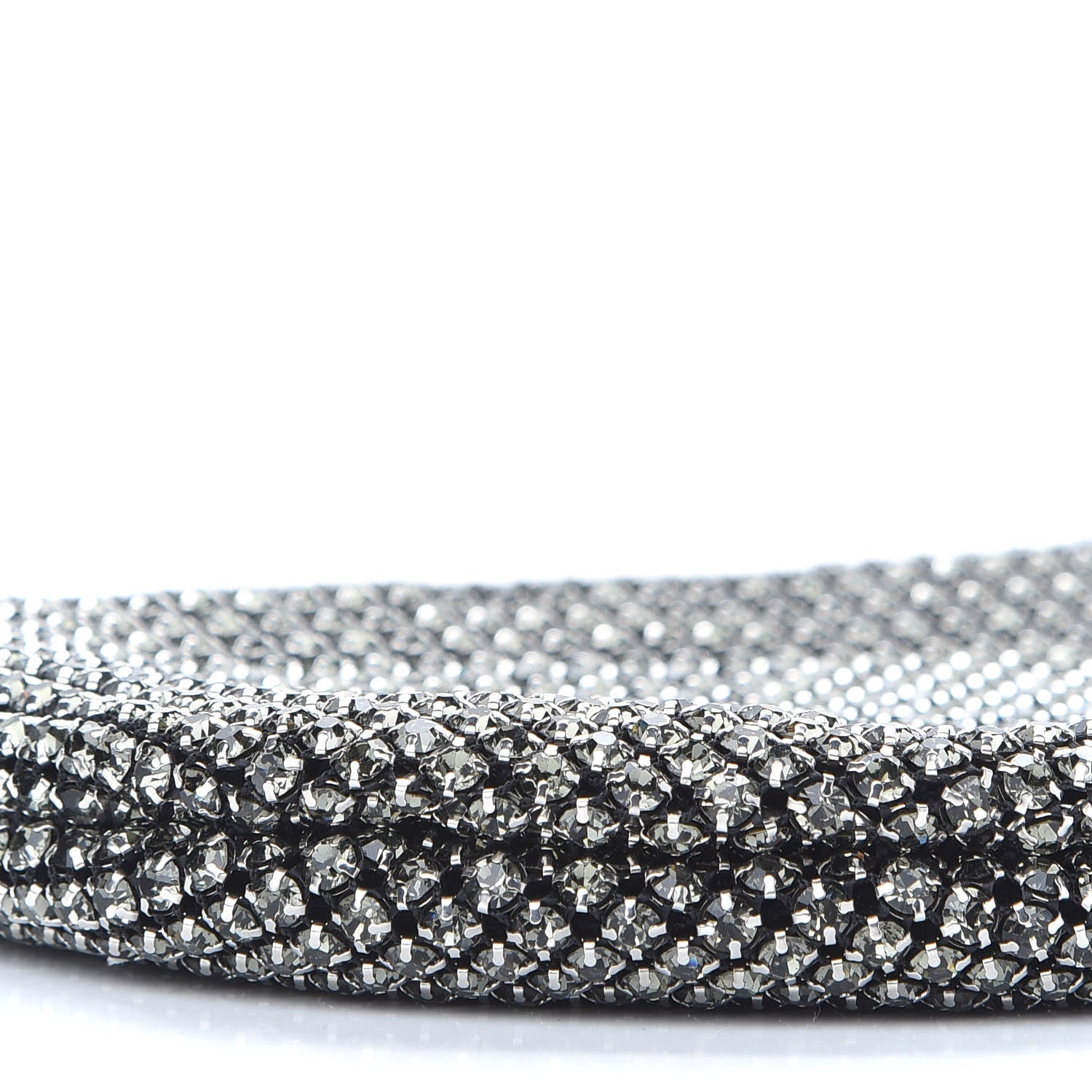 Alexander Wang Mesh Crystal Wanglock Fortune Cookie Bag Black 7 of 8