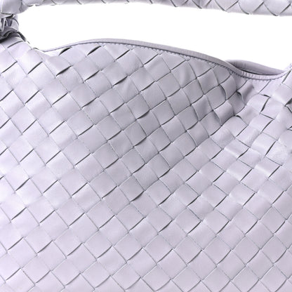Bottega Veneta Calfskin Intrecciato Small Hop Oyster Lilac 8 of 10