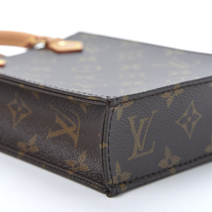 Louis Vuitton Monogram Petit Sac Plat 9 of 16