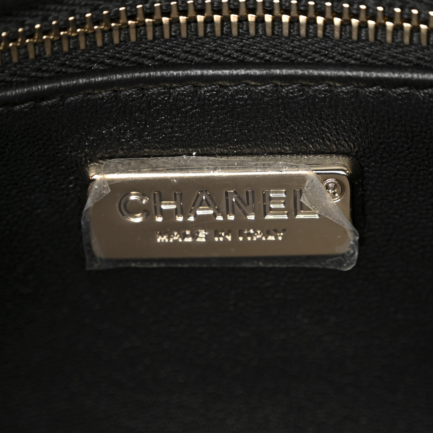 Sequin Quilted Small Single Flap Black
