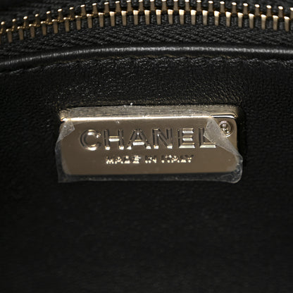 Chanel Sequin Quilted Small Single Flap Black 6 of 11