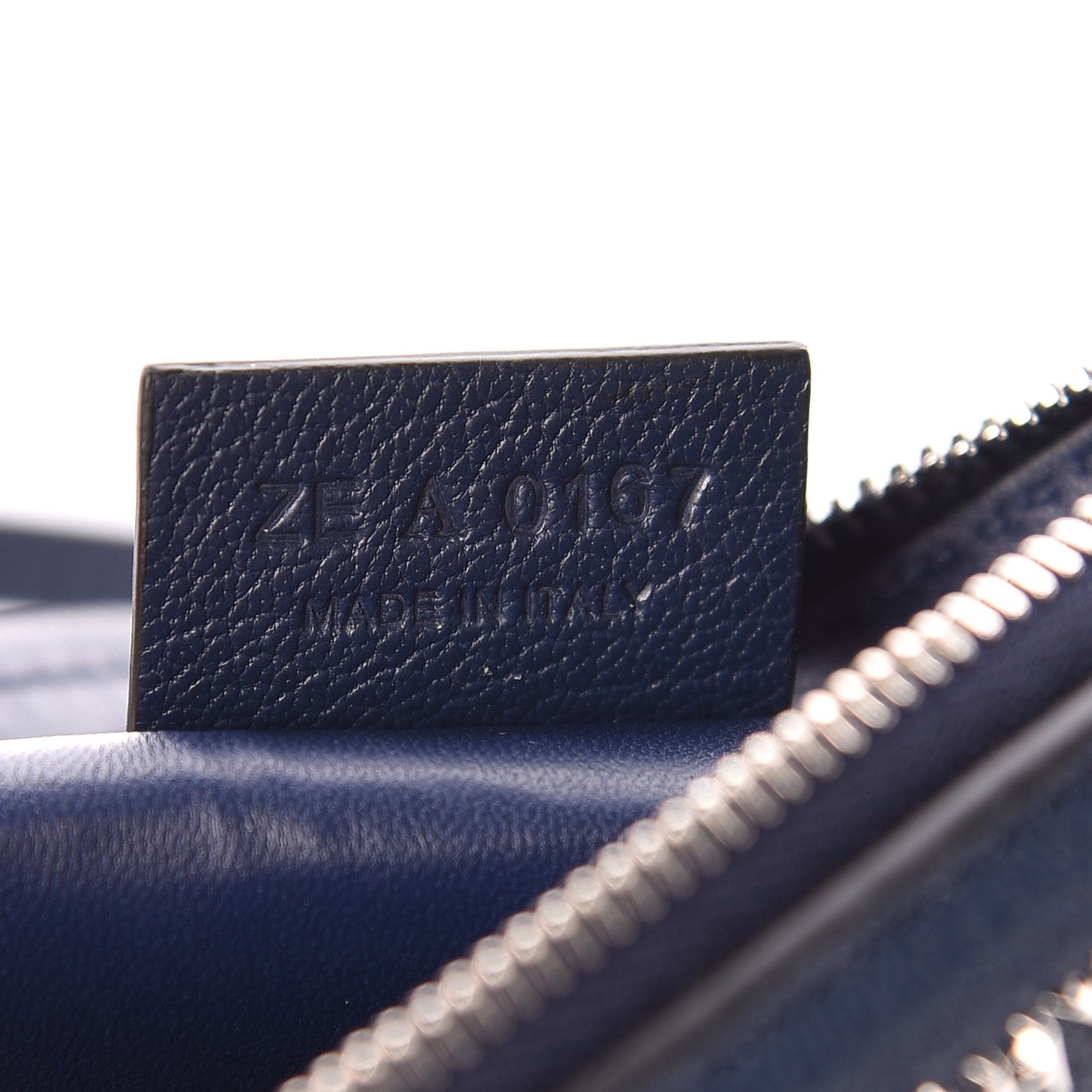 Grained Goatskin Antigona Crossbody Night Blue