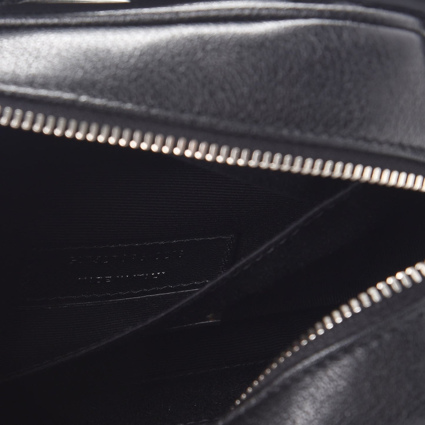 Lambskin Monogram Lou Belt Bag Black