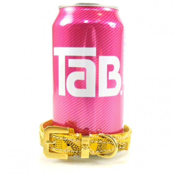 Goyard Goyardine Dog Collar Small Bracelet Yellow 3 of 3