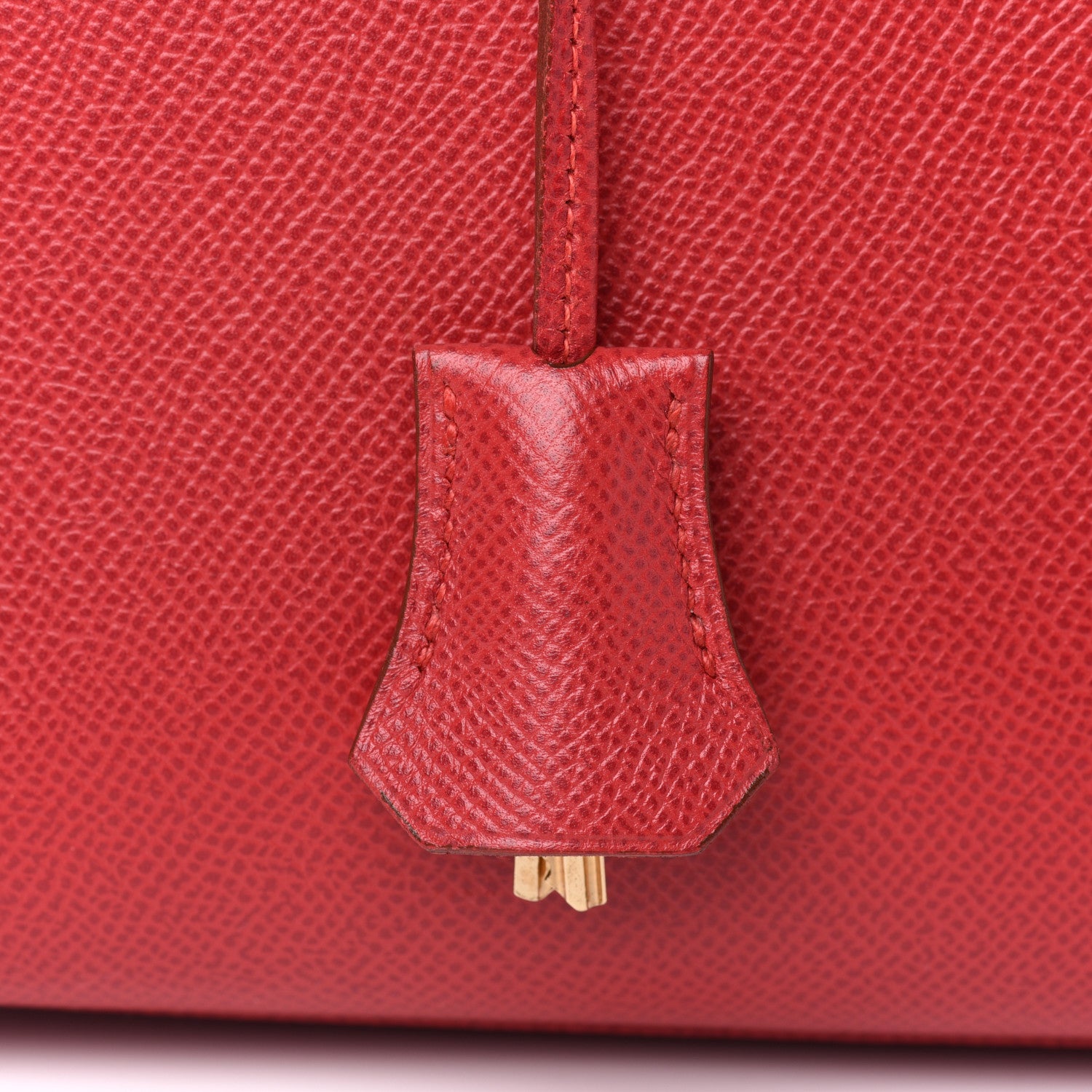 Hermes Courchevel Kelly Sellier 32 Rouge Vif 32 of 36