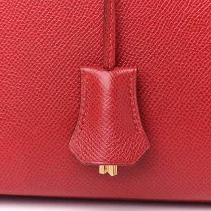 Hermes Courchevel Kelly Sellier 32 Rouge Vif 32 of 36